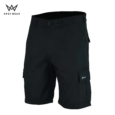 Men's Cargo Six 6 Pockets Pocket Shorts Casual Work Half Pants • $19.99