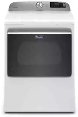 Maytag MED6230RHW 27 Inch Smart Electric Dryer With 7.4 Cu. Ft. Capacity: White • $319