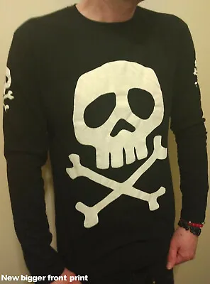 Space Pirate Captain Harlock Danzig Misfits PunkgothDIY Unisex Longsleeve SHIRT  • $29.99