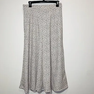 Altar'd State Maxi Slip Skirt Black And Cream Women’s Size Large • $25