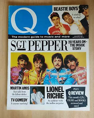 Q Magazine #9  June 1987  The Beatles - Sgt Pepper • £9.99