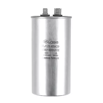 Uxcell Run Capacitor Round Cbb65 90Uf 90Mfd 450V Ac 40/85/21 Aluminum Ca • $35.99