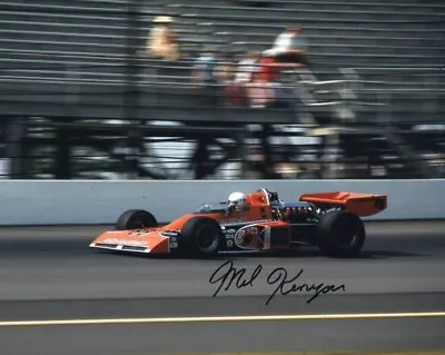 Mel Kenyon Autographed 1977 Indy 500 8x10 Photo • $14.99