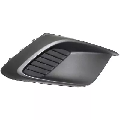 Fog Light Cover For 2014-2016 Mazda 3 Sport Textured Black Front Passenger Side • $7.71