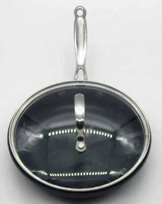 $19 • Buy Cuisinart 622-20 Chef's Nonstick Hard-Anodized 8-Inch Skillet With Glass Lid