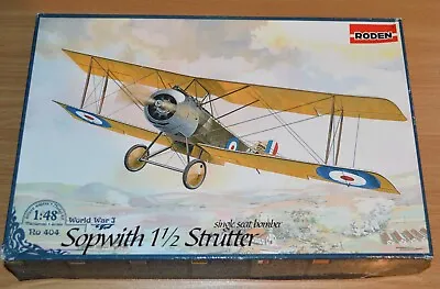 1/48 Scale RODEN SOPWITH 1 1/2 STRUTTER RAF WW1   RO404  Complete • £19.99