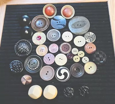 Vintage Celluloid Buttons • $7.99