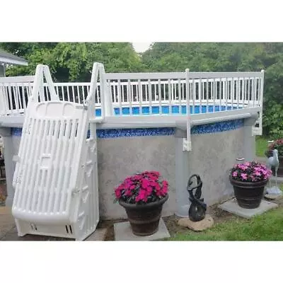 Vinyl Works Of Canada Premium 24in Resin Above Ground Pool Fence Kits • $240