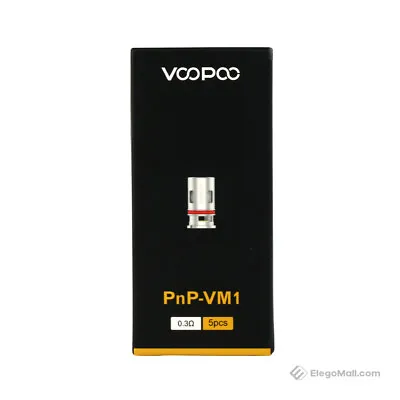 £9.49 • Buy Voopoo Pnp-vm1 Mesh Coils 0.3  For  Vinci X /vinci / Vinci R / Pack Of 5 Uk