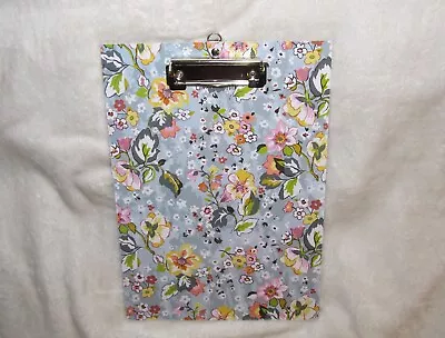 Vera Bradley Hard Plastic Clipboard In Floating Garden Flowers Good Condition • $10