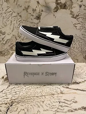 Revenge X Storm Vans Original Black Multiple Sizes Authentic Next Day Shipping • $109.99