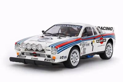 Tamiya 1/10 RC Lancia 037 Rally Kit TA02-S Chassis With HobbyWing ESC • $213.50