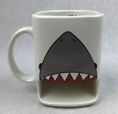 £19.45 • Buy Lenny Mud Shark Week Mug Ceramic Milk & Cookie Dunk Cup USA Jaws 