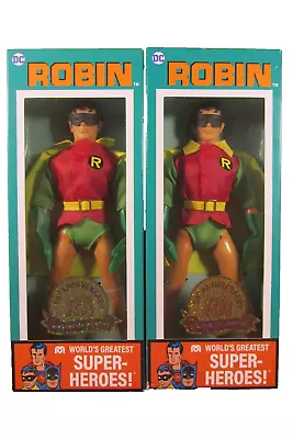 (2) Mego World's Greatest Super-Heroes Robin 50th Anniversary Action Figures • $59