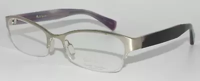 New Paul Smith Eyeglasses Burnette Bp/bhpl Silver / Brown / Violet 50-18-142 • $26.99