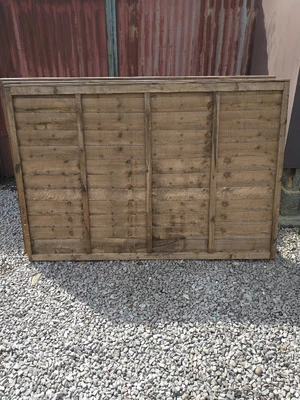 £75 • Buy X3 Wooden Fence Panels 6 X 4