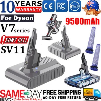 9500mAh V7 Battery For Dyson V7 Animal Abosolute Trigger Motorhead SV11 /Filter • $12.99