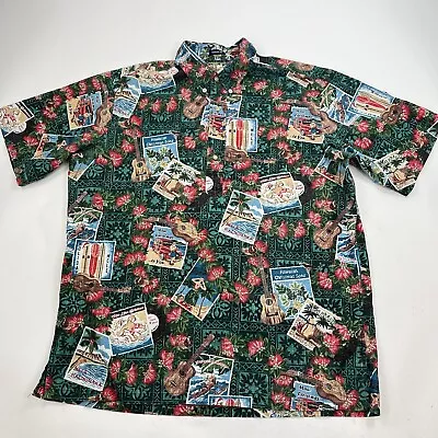 Reyn Spooner Mele Kalikimaka Christmas Hawaiian Shirt XL Limited Pullover • $49.99