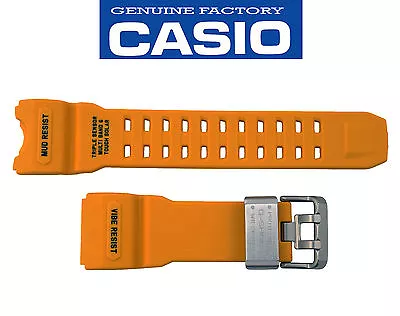 Genuine CASIO G-SHOCK  Mudmaster Watch Band Strap GWG-1000-1A9 Yellow Rubber  • $242.73