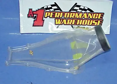 Clear NACA Plastic Air Or Brake Duct With 3  Tube NASCAR    HT10 • $20