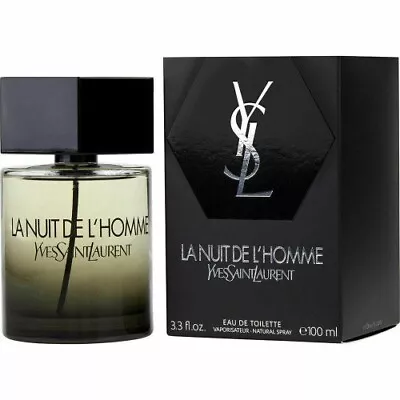 Yves Saint Laurent Ysl La Nuit De L'homme 100ml Edt Spray Brand New & Sealed • £71.94