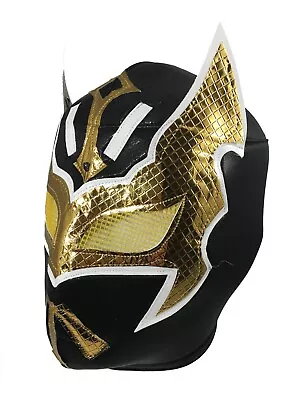 SIN CARA (pro-fit) Lucha Libre Mexican Wrestling Luchador Adult Costume Mask BLK • $18.99