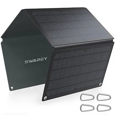 £54.99 • Buy 30W Foldable Solar Panel ETFE Kit Portable Battery Charger Generator Camping RV