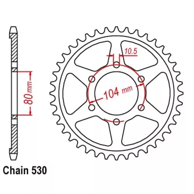 Supersprox 46 Tooth Rear Stealth Sprocket For Kawasaki Z1000 Z1R 1978-1980 • $149.95