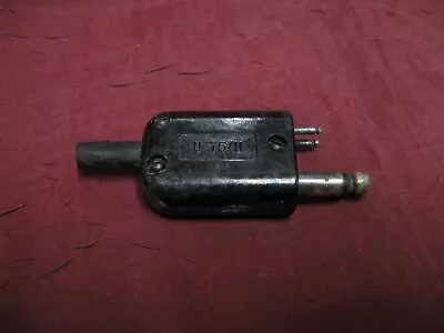 Vintage U-75/U Aircraft Connector Military Headset Plug Pl54 Plus Mic All In One • $29.99