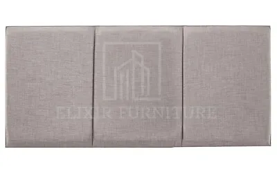 £39.68 • Buy Headboard  Turin Fabric 20   OSLO  Upholstered Bed - All Sizes & Colours