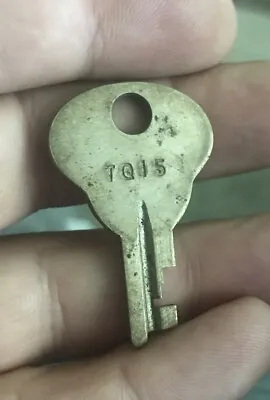 Vintage  Old Corbin WHEARY Steamer Trunk Chest Box Case Lock Key TQ15 • $10.95