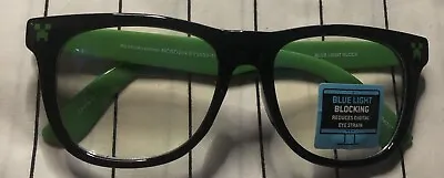 Minecraft Limited Edition Eyeglass Frames Blue Blocker. Frames Only. Used. As Is • $29.99