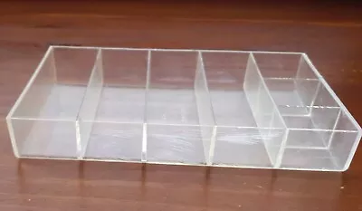 Vintage Collins (w.h.) Tidy Tray Clear Wil-hold Sewing Box Replacement Tray • $7