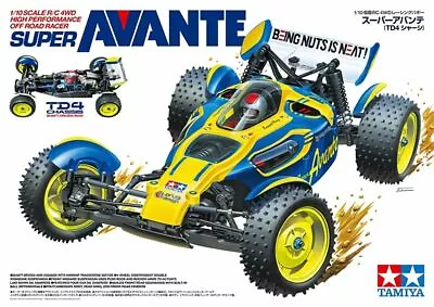 Tamiya Super Avante 1/10th Scale 4WD RC Racer  58696 • $689.29