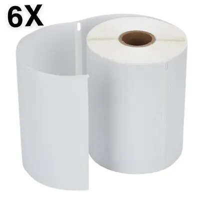 6 Rolls 220 Thermal Shipping Labels 4x6 Compatible 1744907 Dymo 4XL LabelWriter • $26.95
