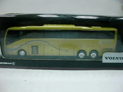 WOW EXTREMELY RARE Volvo Bus 9700 NG 3-Axle 2008 Gold HO Scale 1:87 Motorart • $84.55