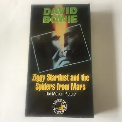 Ziggy Stardust And The Spiders From Mars The Motion Picture VHS David Bowie New • $24.99