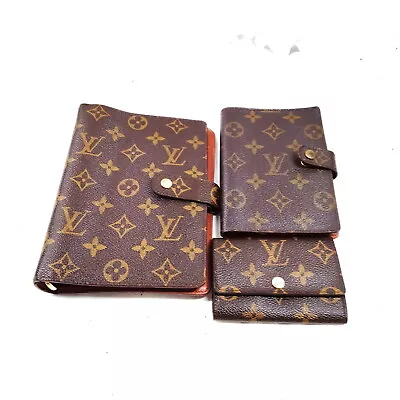 Louis Vuitton LV Key Case  Key Case Diary Cover 3 Set Browns Monogram 3750011 • $5.50