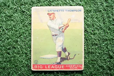 Lafayette Thompson 1933 Goudey #13 (Fair) • $16.95