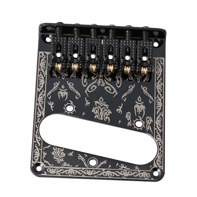 6 String Roller Saddle Electric Guitar Bridge Plate For Fender Telecaster Tele • $24.99