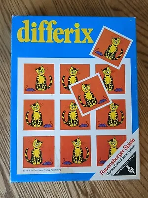 Vintage 1973 Ravensburger Differix Game Complete Matching Early Learning RARE • $26.99