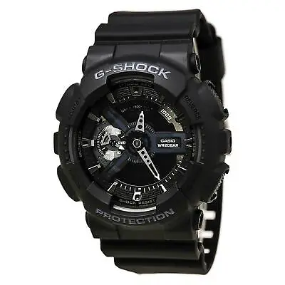 Casio GA110-1B Men's G-Shock Extra Large World Time Alarm Anti-Magnetic Watch • $90.25