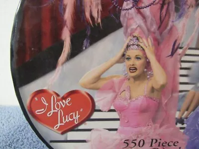 I LOVE LUCY HAT BOX   550 PIECE JIGSAW PUZZLE EMPTY  Collectors Hat Box • $15.50