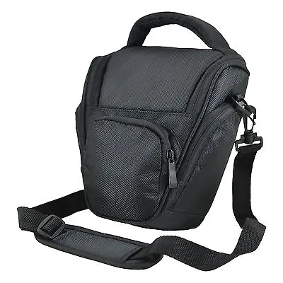 AA7 Black DSLR Camera Case Bag For Canon EOS 650D 600D 550D 500D 450D 7D 5D • £24.99