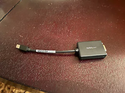 Used StarTech MDP2VGA Mini DisplayPort  1.2 To VGA Video Adapter Converter • $8.99