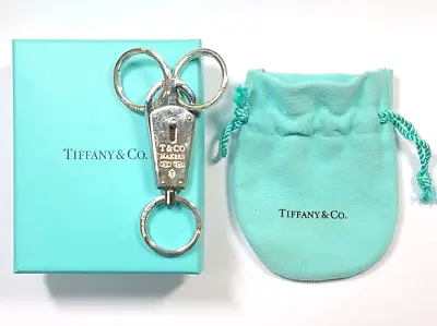 Tiffany & Co 1837 Sterling Silver Makers Valet Key Ring • £288.58