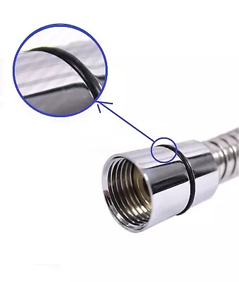 O-RING SEAL BLACK NITRILE 1.75mm THICKNES X 20mm SHOWER HOSE HEAD HANDSET HOLDER • £1.26