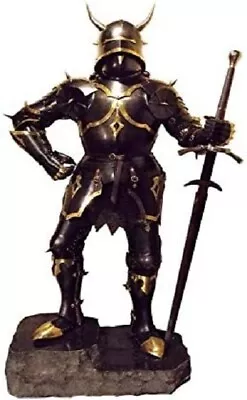 Medieval Wearable Knight Gothic Full Suit Of Armor With Horns 15th Century Body • $949.05