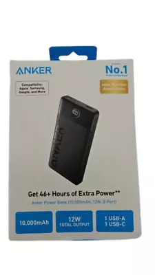 Anker 10000mAh 12W Power Bank - Black • $13.99