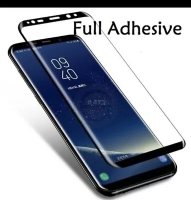 2PACK For Samsung Galaxy S8 S9 S9+Screen Protector Tempered Glass Full Screen • £4.25